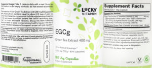 EGCg Green Tea Extract 400 mg