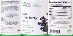 Liquid Elderberry 500 mg
