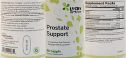 Label for Prostate Support