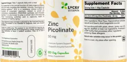 Zinc Picolinate 50 mg
