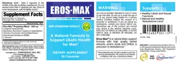 Label for Eros-Max