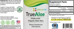 Label for TrueAloe