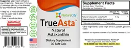 Label for TrueAsta