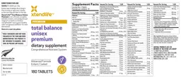 Label for Total Balance Unisex Premium