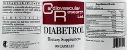 Label for Diabetrol
