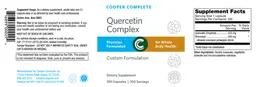 Label for Quercetin Complex