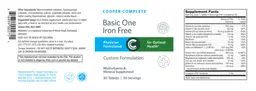 Label for Basic One Iron Free