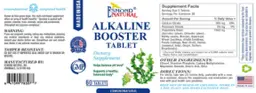 Label for Alkaline Booster Tablet