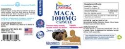 Label for Maca 1000 mg Capsule