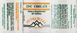 Label for Zinc Chelate