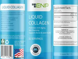 Label for Liquid Collagen