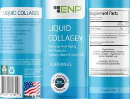 Label for Liquid Collagen