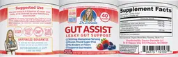 Label for Gut Assist Berry Flavor