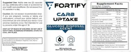 Label for Carb Uptake