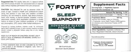 Label for Sleep Support