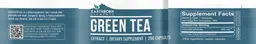 Label for Green Tea Extract