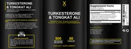 Label for Turkesterone & Tongkat Ali