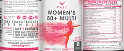 Label for Women's 50+ Multi