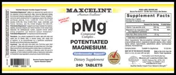 Label for pMg Compound Complex Potentiated Magnesium