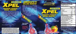 Label for Xpel Stick Packs Strawberry Mango