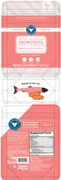 Label for Wild Alaska Salmon Oil