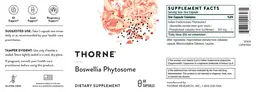Label for Boswellia Phytosome