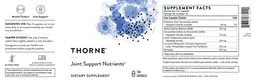 Label for Joint Support Nutrients