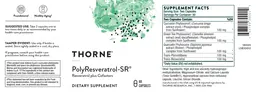 Label for PolyResveratrol-SR