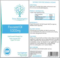 Flaxseed Oil 1,000 mg
