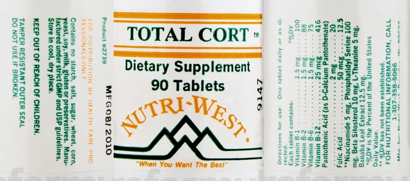 Label for Total Cort