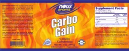 Label for Carbo Gain