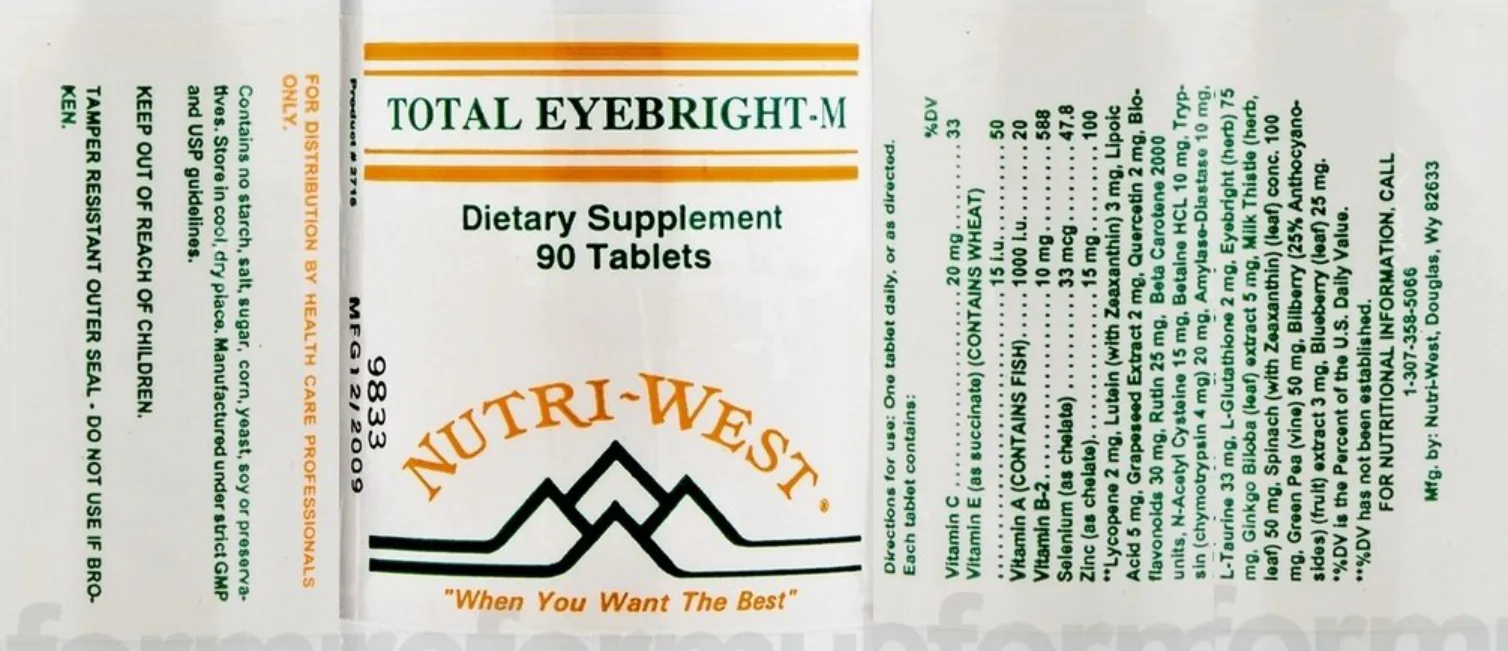 Label for Total Eyebright-M