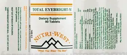 Label for Total Eyebright-M