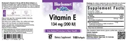 Label for Vitamin E 134 mg (200 IU)