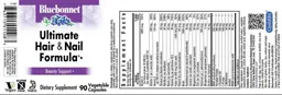 Label for Ultimate Hair & Nail Formula