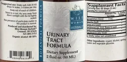 Label for Urinary Tract Formula