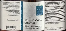 Label for Women's Cycle Comfort