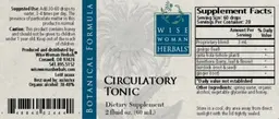 Label for Circulatory Tonic
