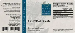 Label for Cordyalis Yan.