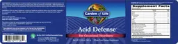 Label for Acid Defense
