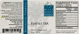 Label for Fertili-Tea