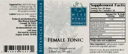 Label for Female Tonic