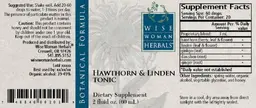 Label for Hawthorn & Linden Tonic