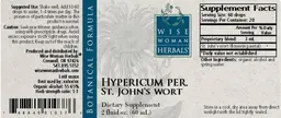 Hypericum Per. St. John's Wort