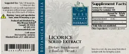 Label for Licorice Solid Extract