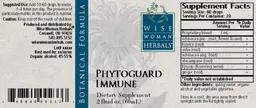 Label for Phytoguard Immune