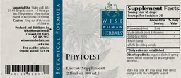 Label for Phytoest