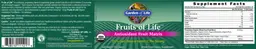 Label for Fruits of Life