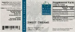 Label for Sweet Dreams