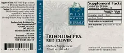 Label for Trifolium Pra. Red Clover